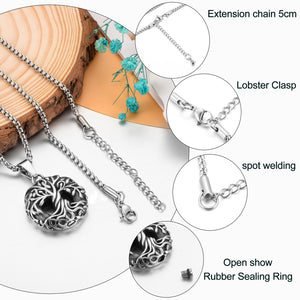 Life Tree Cremation Necklace