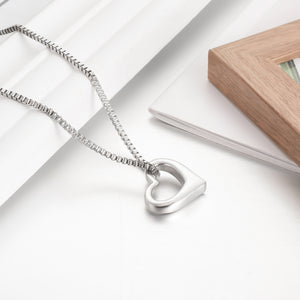 Simple Hearts Urns Necklace