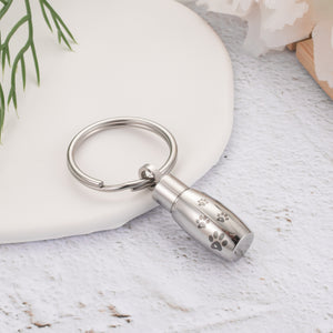 Urn Key Chain with Paws