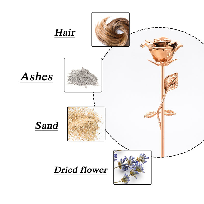 Unique Rose Cremation Jewelry and Urns