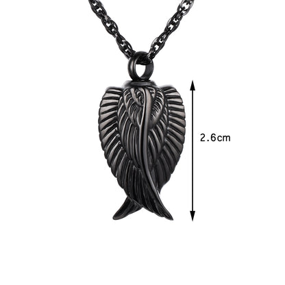Angle Wings Pendant Jewelry to Hold Ashes