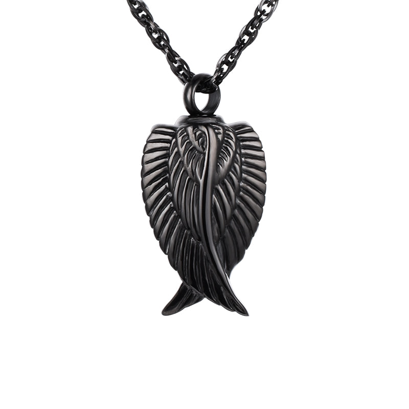 Angle Wings Pendant Jewelry to Hold Ashes