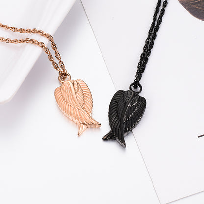 Angle Wings Pendant Jewelry to Hold Ashes