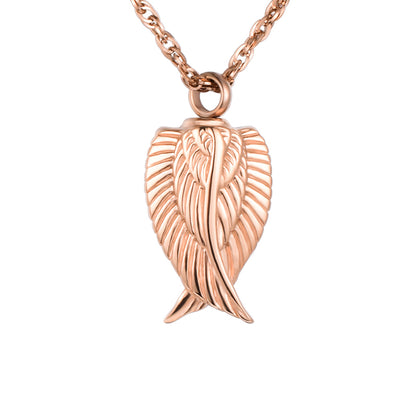 Angle Wings Pendant Jewelry to Hold Ashes