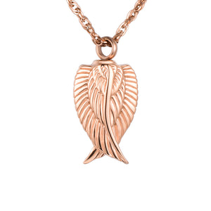 Angle Wings Pendant Jewelry to Hold Ashes