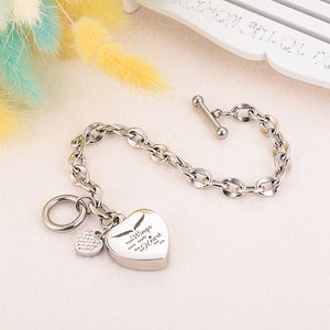 Xiuyuan Jewelry Cremation  Bracelet of Heart for Ashes