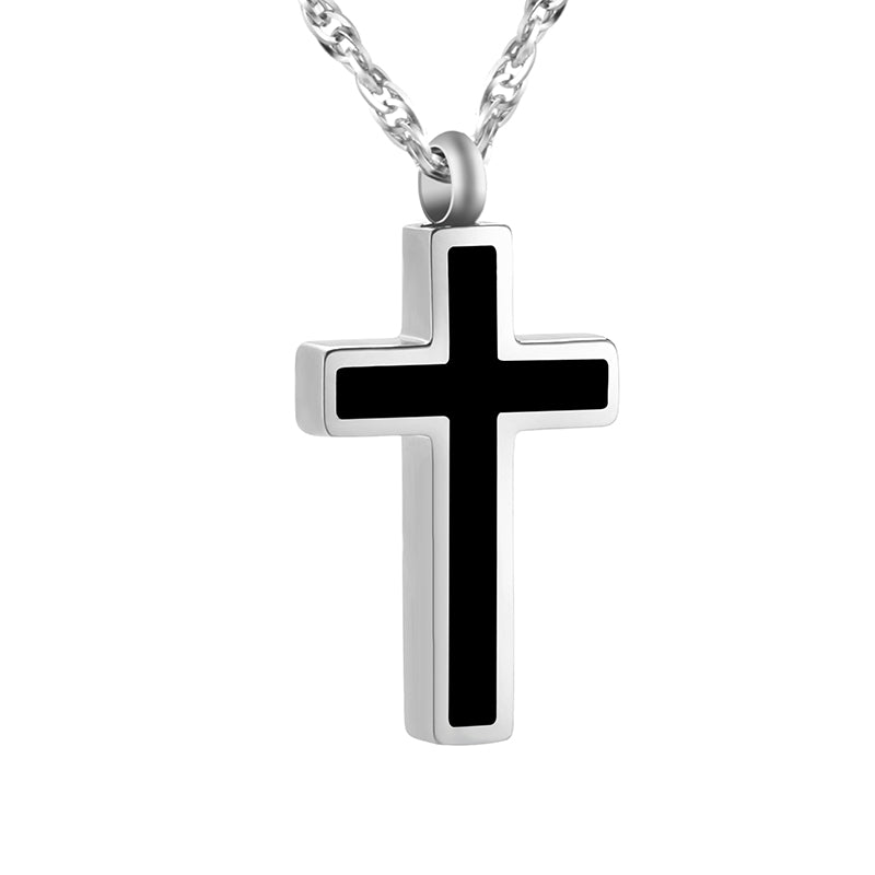 Cross Cremation Pendant Jewelry  for Men