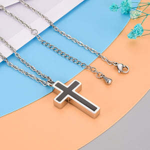 Cross Cremation Pendant Jewelry  for Men