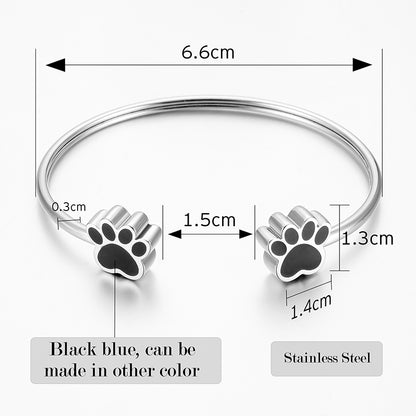 Paws Cremation Bracelet