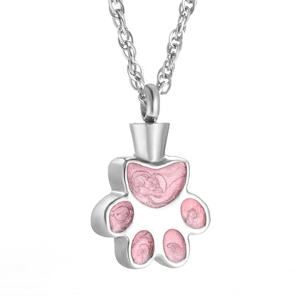 Paws Cremation Pendant for Ashes
