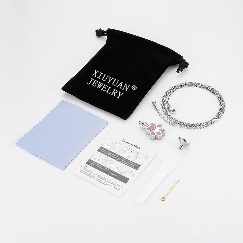 Paws Cremation Pendant for Ashes