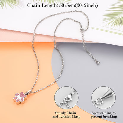 Paws Cremation Pendant for Ashes