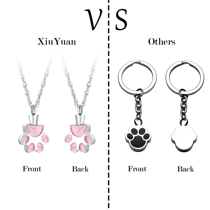 Paws Cremation Pendant for Ashes