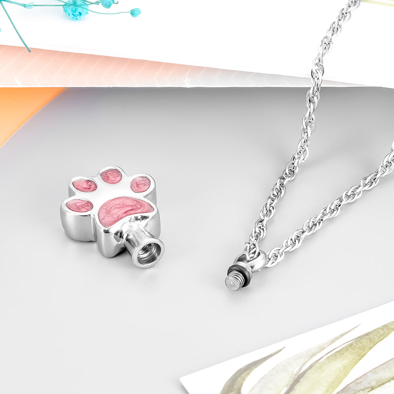 Paws Cremation Pendant for Ashes