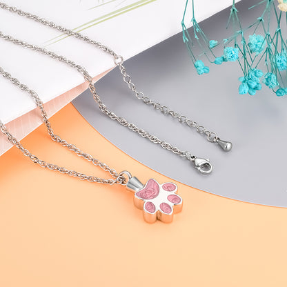 Paws Cremation Pendant for Ashes