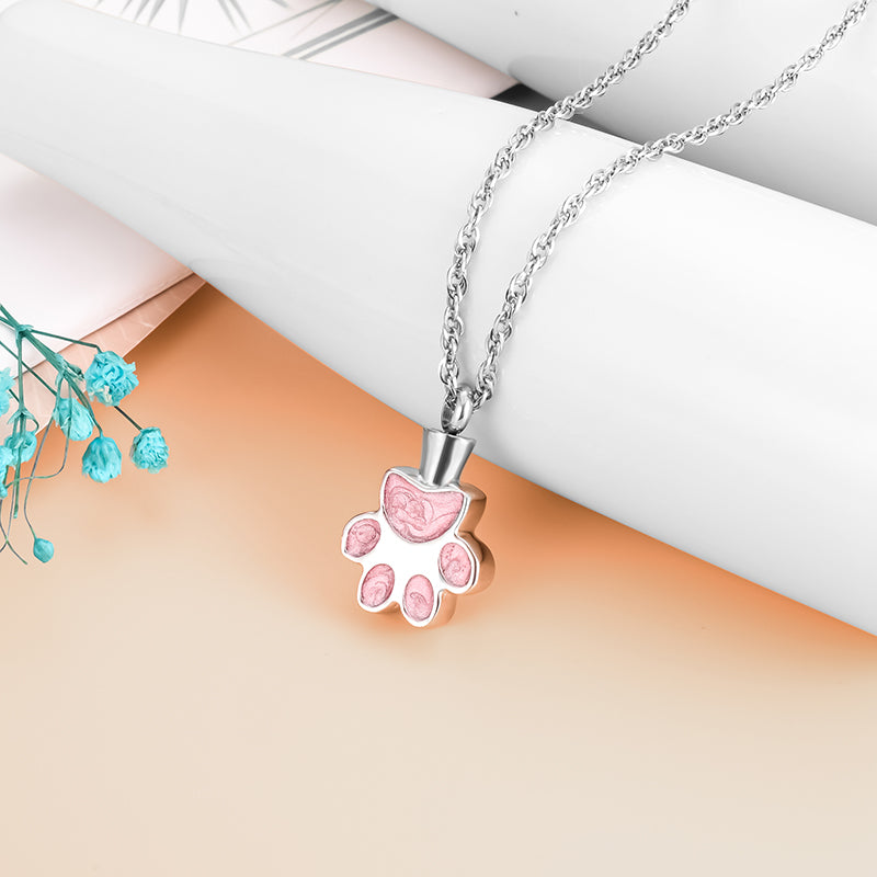 Paws Cremation Pendant for Ashes