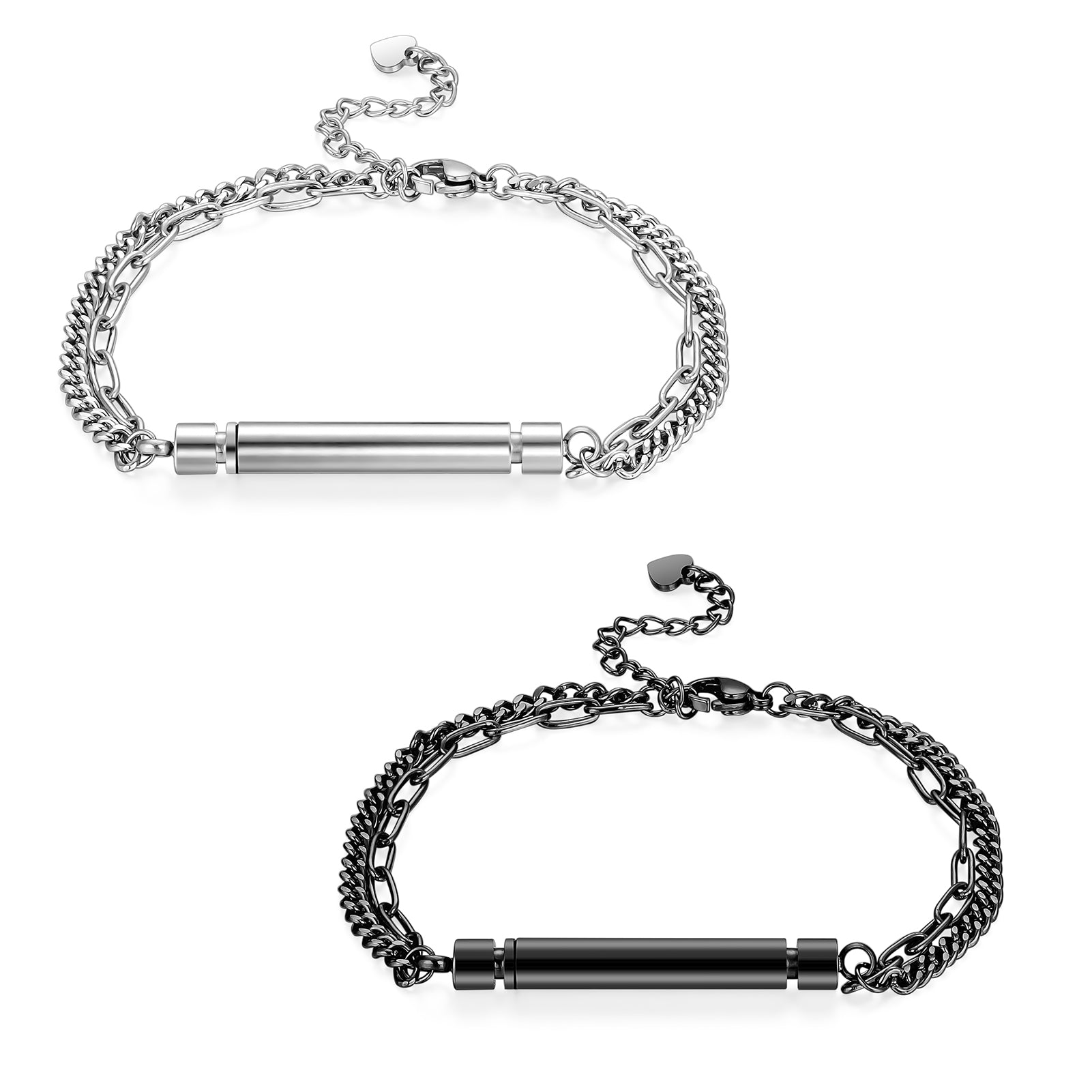 Adjusted Stainless Steel Cremation Bracelet