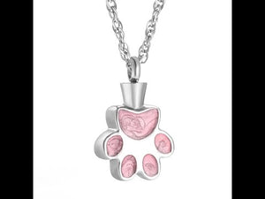 Paws Cremation Pendant for Ashes